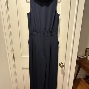 Elegant Navy Sleeveless Jumpsuit from Boden